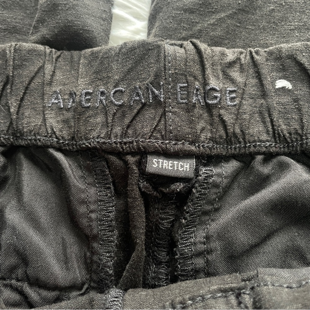 American Eagle High Rise Wide Leg Trouser Pants - Picture 4 of 8